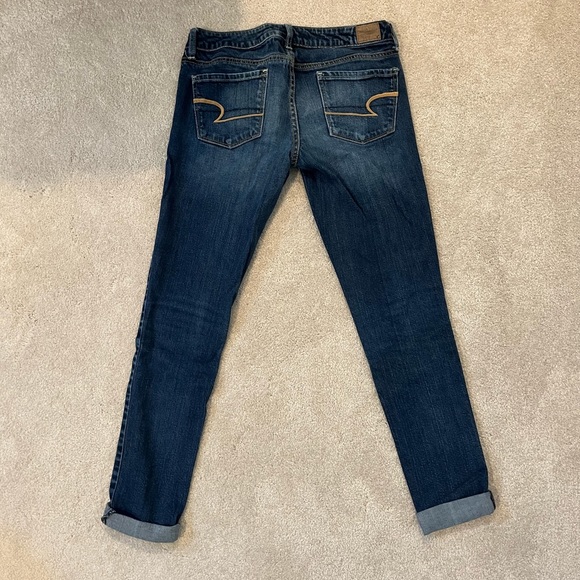 American Eagle skinny jeans 6 long low rise - Picture 2 of 6